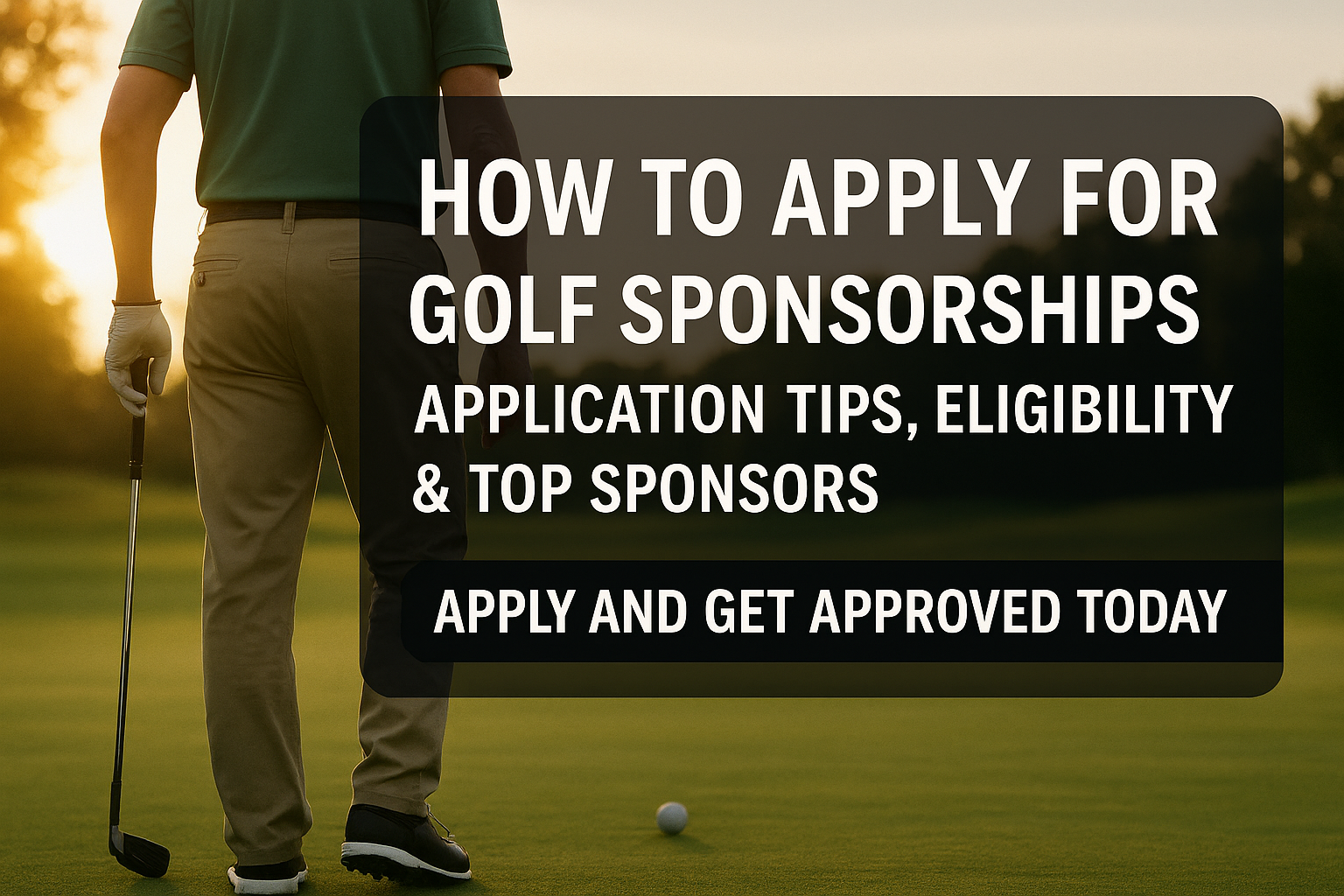 Golf Sponsorships