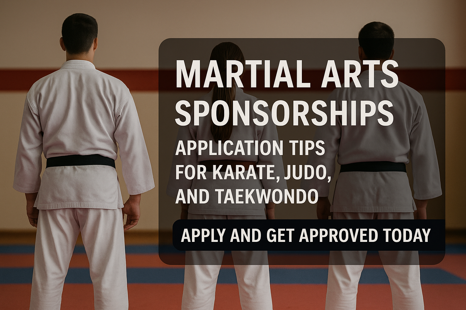 Martial Arts Sponsorships